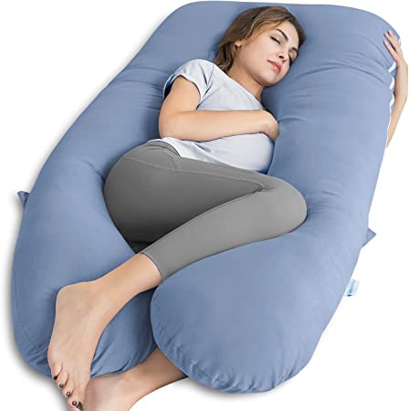 Pregnancy Support Pillow / Maternity Pillow / Sleeping Support Pillow Sky Blue