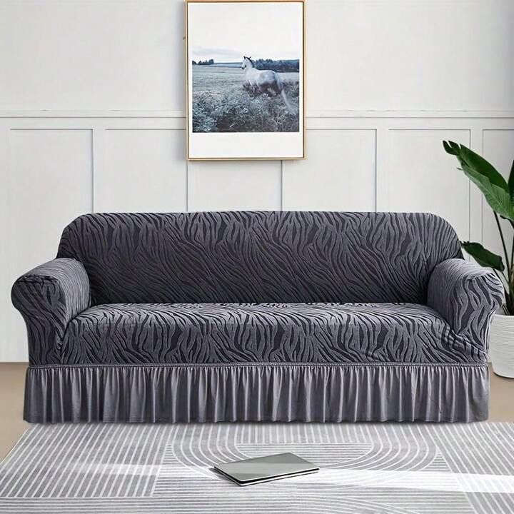 Zebra Velvet Sofa Covers - All Colors