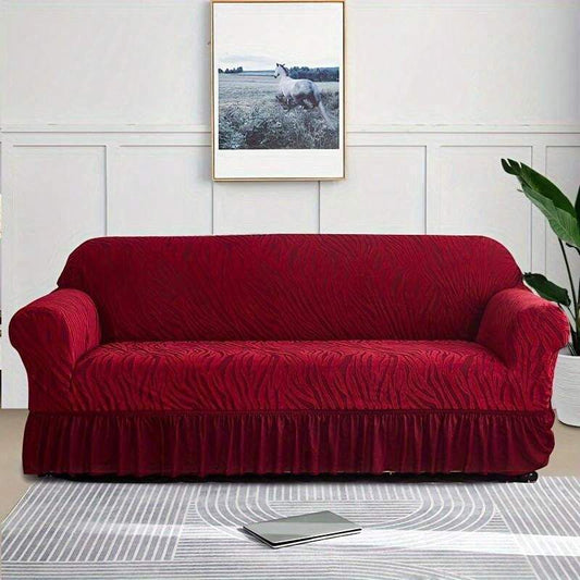 Zebra Velvet Sofa Covers - All Colors