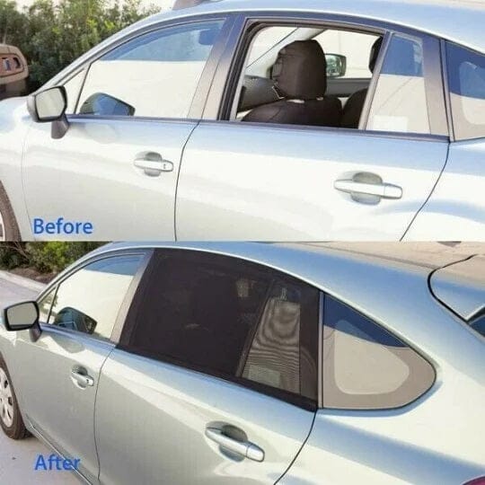 Car Window Sun Shades - Flexible Car Window Shades - 4 Pieces