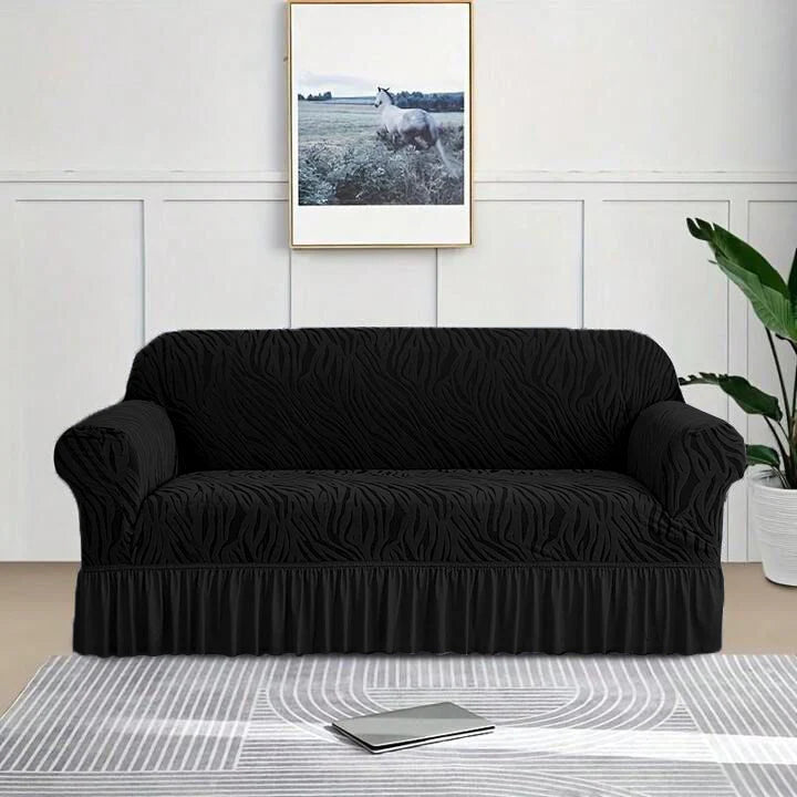 Zebra Velvet Sofa Covers - All Colors